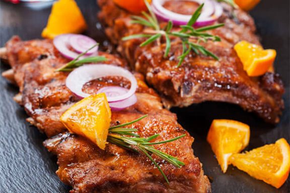 Tequila & Orange Spare Ribs
