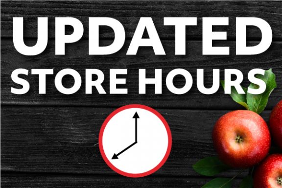 Updated Store Hours