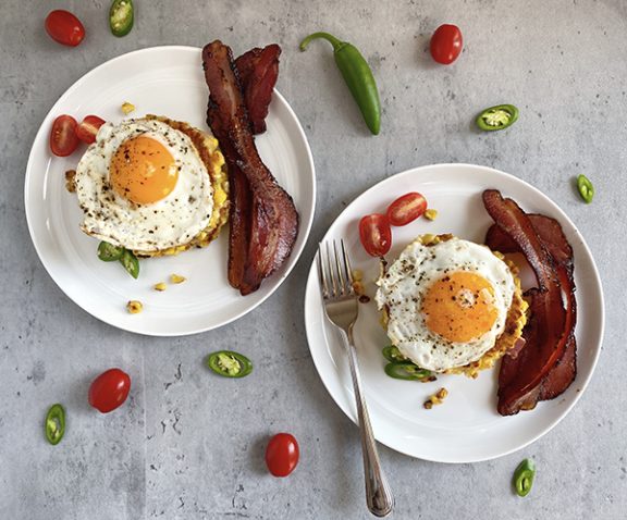 Bacon & Corn Fritters