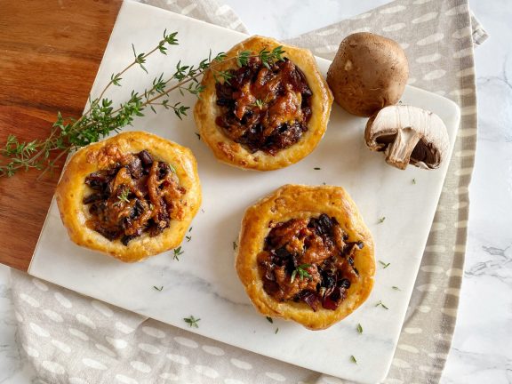 Bacon & Mushroom Tartlets