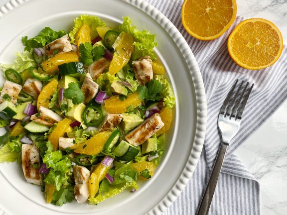 California Orange & Chicken Salad