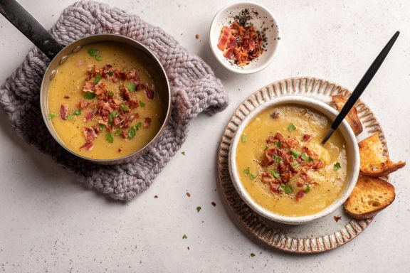 Bean & Bacon Soup