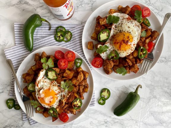 Papas Con Chorizo