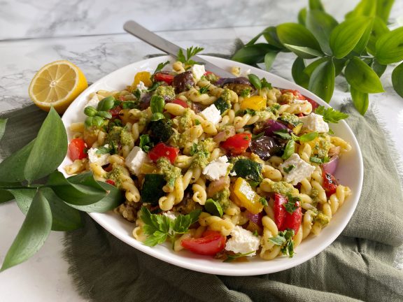Grilled Veggie Pasta Salad