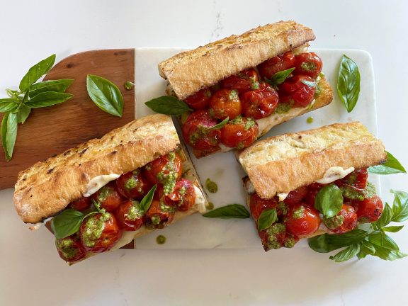 Grilled Caprese Sandwiches