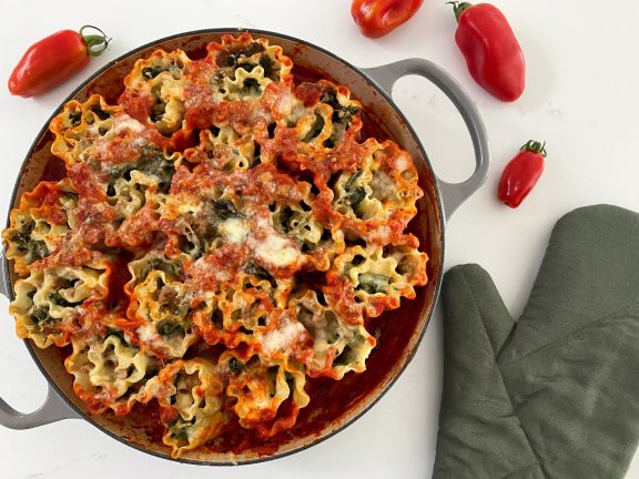 Italian Sausage & Kale Rotolo