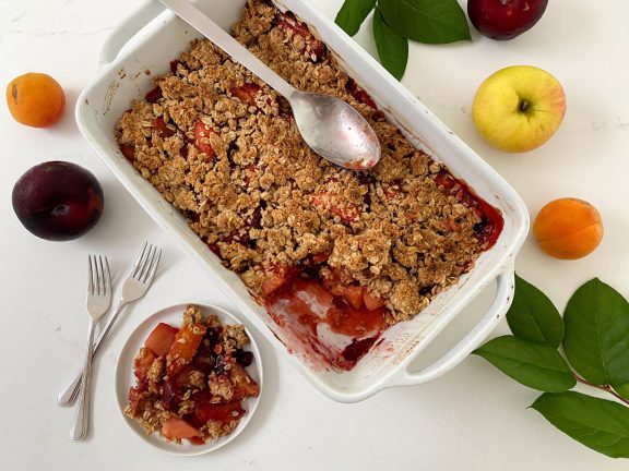 Orchard Fruit Crumble