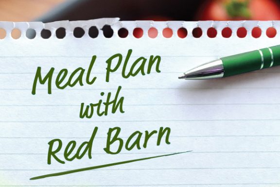 Meal Plan with Red Barn