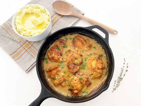 One-Pot Chicken & Gravy