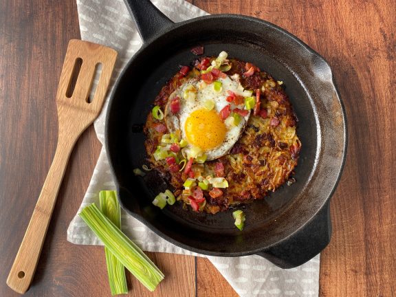 Leek & Bacon Potato Rösti