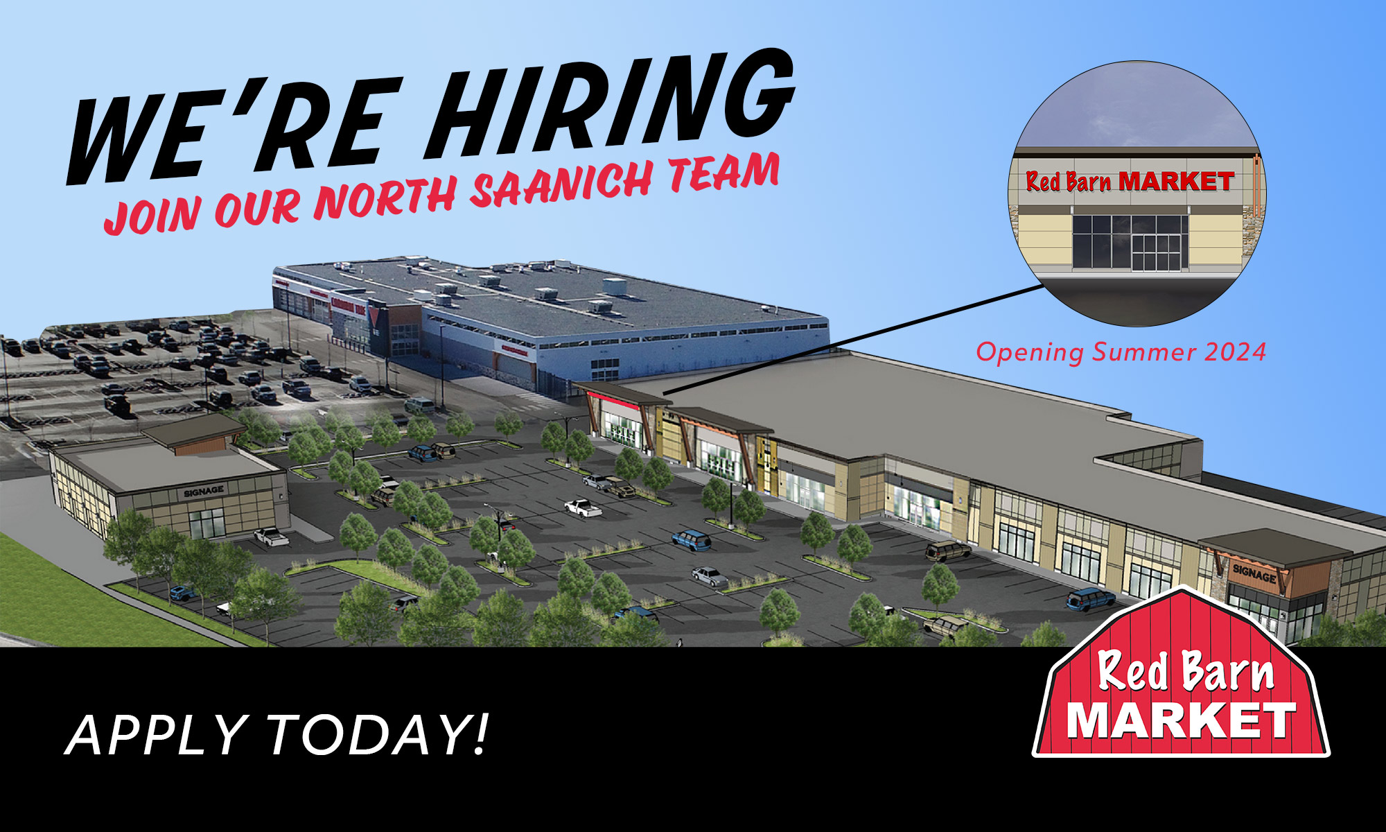 Now Hiring at Sandown Join our North Saanich Team!