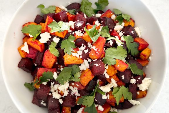 Beet Yam Salad