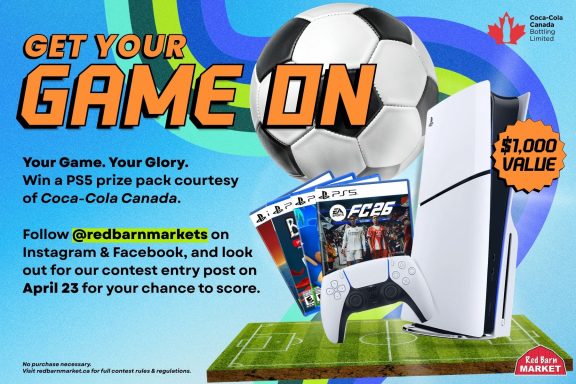 April PS5 Giveaway with Coca-Cola Canada