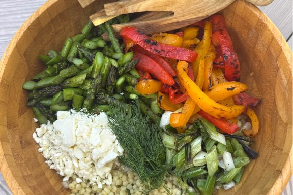 Roasted Vegetable Couscous Salad