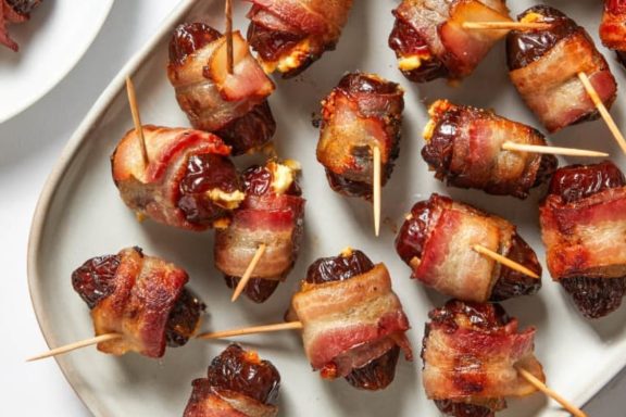 Bacon-Wrapped Dates